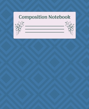Paperback Composition Notebook: Wide Ruled Notebooks Paper - Composition Notebook (Diary, Journal) 7.5x9.25in 110 Pages Wide Ruled Notebooks Paper Book