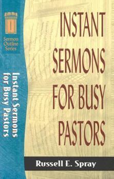 Paperback Instant Sermons for Busy Pastors Book