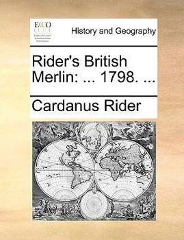 Paperback Rider's British Merlin: ... 1798. ... Book