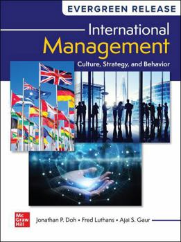 Loose Leaf Loose Leaf for International Management: 2027 Release Book
