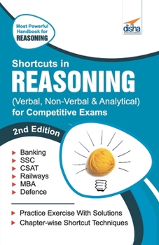 Paperback Shortcuts in Reasoning (Verbal, Non-Verbal, Analytical & Critical) for Competitive Exams 2nd Edition Book