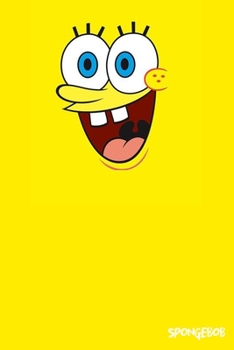 Paperback Spongebob: Notebook for Kids, Funny Kids Gift, Lined Notebook for Kids, Large 6"x9" 100 Pages Book