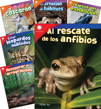 Hardcover Smithsonian Informational Text: Animals Spanish Grades 2-3: 6-Book Set [Spanish] Book