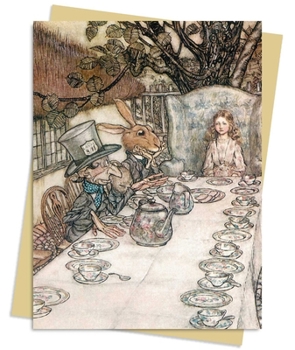 Cards Arthur Rackham: Alice in Wonderland Tea Party Greeting Card Pack: Pack of 6 Book