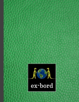 ex-bord: Notebook College Ruled Line Paper, Journal, Diary, Composition Book for school Student Gift Kids Teenager Adult Teacher