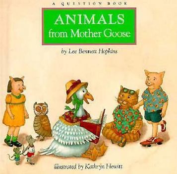 Hardcover Animals from Mother Goose: A Question Book