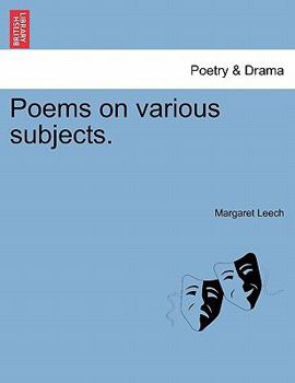 Paperback Poems on Various Subjects. Book