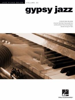 Paperback Gypsy Jazz: Jazz Piano Solos Series Volume 20 Book