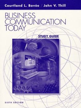 Paperback Business Communication Today: Study Guide Book