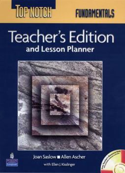 Paperback Top Notch Fundamentals with Super CD-ROM Teacher's Edition and Lesson Planner Book