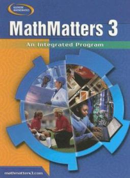 Hardcover MathMatters 3: An Integrated Program Book