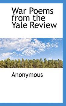 Paperback War Poems from the Yale Review Book