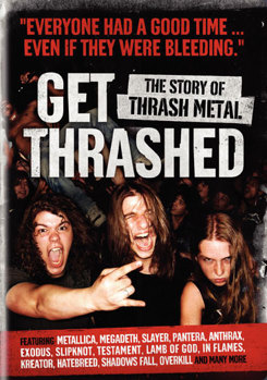 DVD Get Thrashed: The Story of Thrash Metal Book