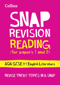 Paperback Collins Snap Revision – Reading (for papers 1 and 2): AQA GCSE English Language Book