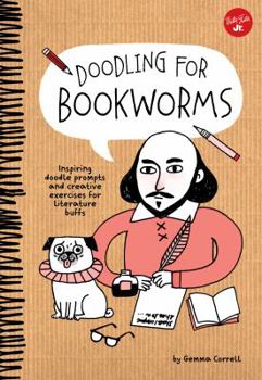 Library Binding Doodling for Bookworms Book
