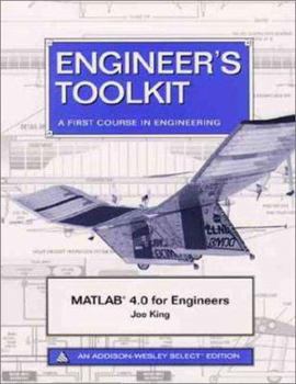 Paperback Matlab 4.0 for Engineers: Toolkit Book