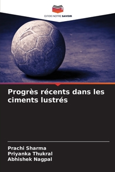 Paperback Progrès récents dans les ciments lustrés [French] Book