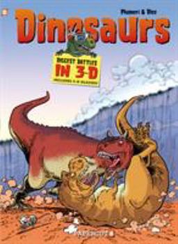 Hardcover Dinosaurs 3-D Book