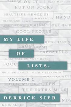 Paperback My Life of Lists. - Volume 1 Book