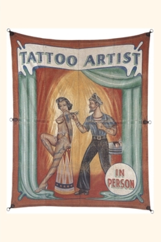 Paperback Vintage Journal Tattoo Artist in Person Book