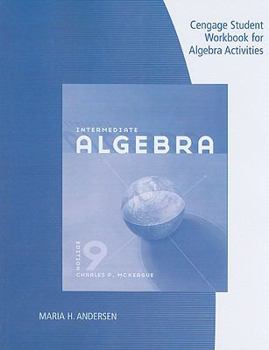 Paperback Intermediate Algebra: Cengage Student Workbook for Algebra Activities Book