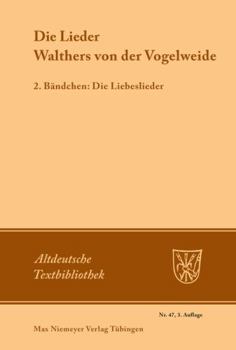 Paperback Die Lieder Walthers von der Vogelweide [German] Book