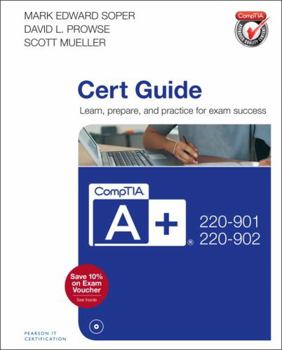 Hardcover Comptia A+ 220-901 and 220-902 Cert Guide Book