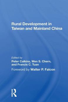 Paperback Rural Development in Taiwan and Mainland China Book