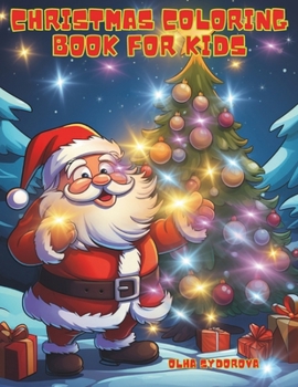 Paperback Christmas Coloring Book for Kids Book