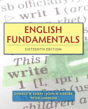 Paperback English Fundamentals Book