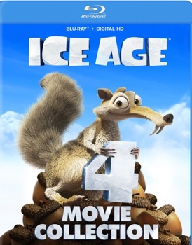 Blu-ray Ice Age 1-4 Book