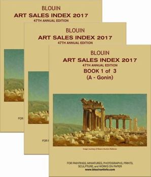 Paperback Blouin Art Sales Index 2017: Paintings, Minatures, Photographs, Prints, Sculpture, and Works on Paper Book
