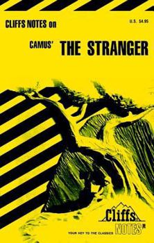 Paperback Cliffsnotes on Camus' the Stranger Book