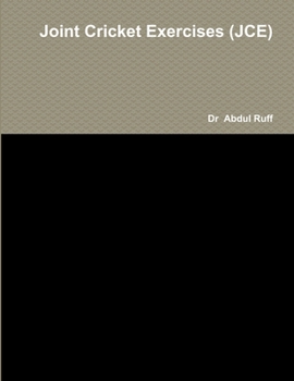 Paperback Joint Cricket Exercises (JCE) Book