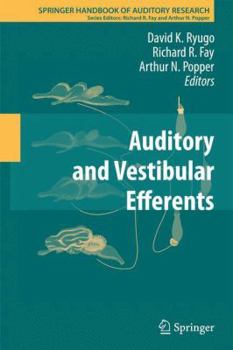 Paperback Auditory and Vestibular Efferents Book