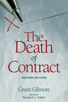 Paperback Death of Contract: Second Edition Book