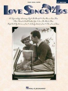 Paperback Love Songs of the '40s Book