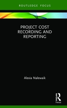 Hardcover Project Cost Recording and Reporting Book