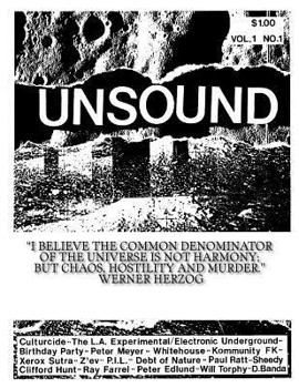 Paperback Unsound, Volume 1, #1 Book