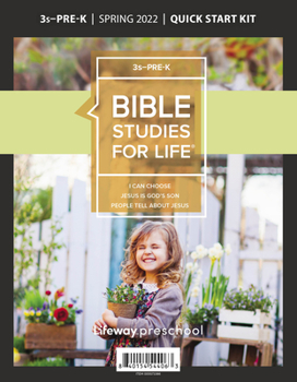 Paperback Bible Studies for Life: 3s-Pre-K Quick Start Kit Spring 2022 Book