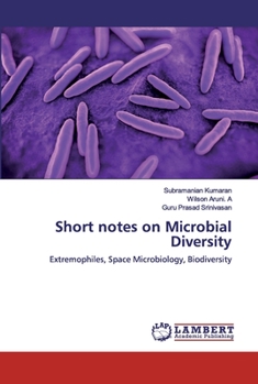 Paperback Short notes on Microbial Diversity Book