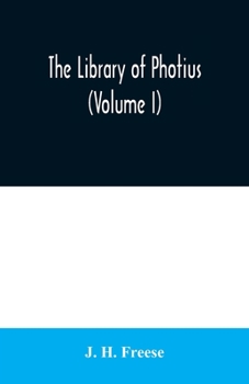 Paperback The library of Photius (Volume I) Book