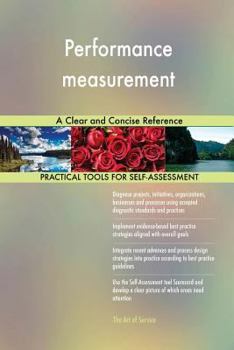 Paperback Performance measurement A Clear and Concise Reference Book
