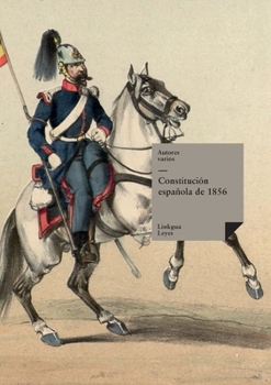 Paperback Constitución española de 1856 [Spanish] Book