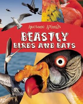 Library Binding Beastly Birds and Bats Book