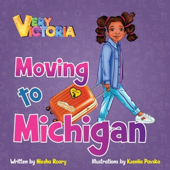 Paperback Very Victoria Moving to Michigan Book