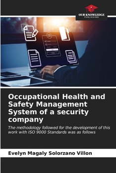 Paperback Occupational Health and Safety Management System of a security company Book