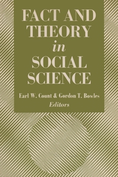 Hardcover Fact and Theory in Social Science Book