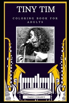 Paperback Tiny Tim Coloring Book for Adults: Motivational Anti-Stress Relief Illustrations Book