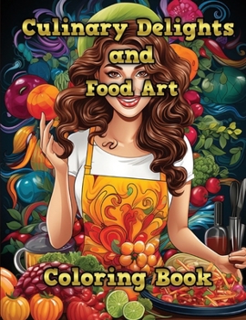Culinary Delights and Food Art: Coloring Book